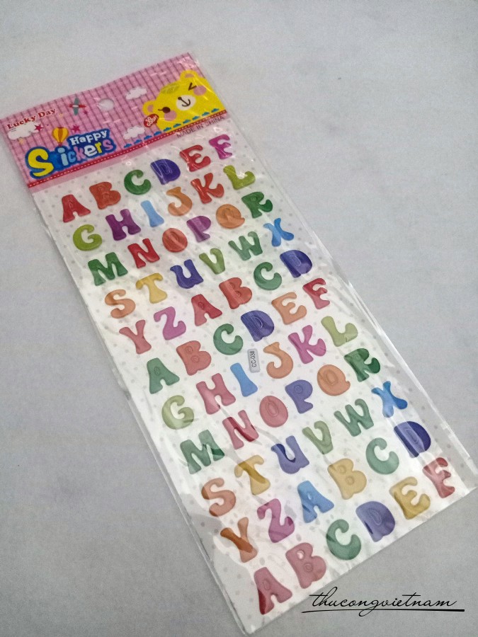 Sticker nổi CC-038